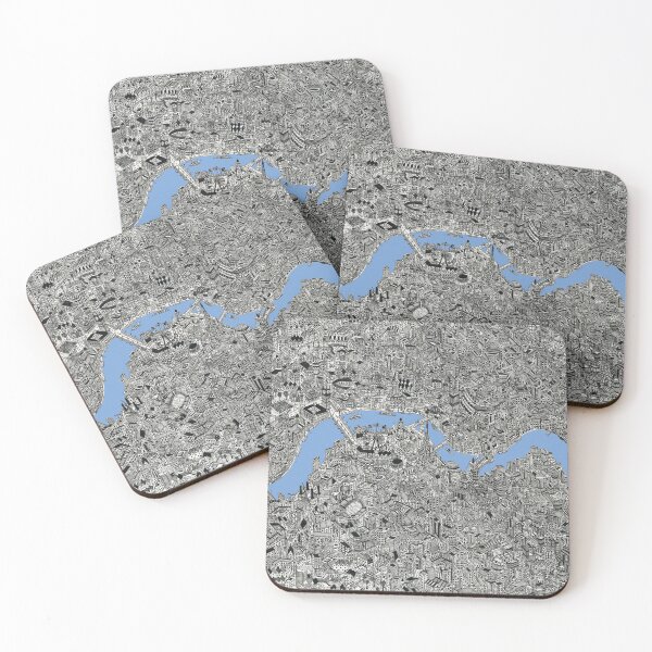 Item preview, London map print designed and sold by oliver polanski.