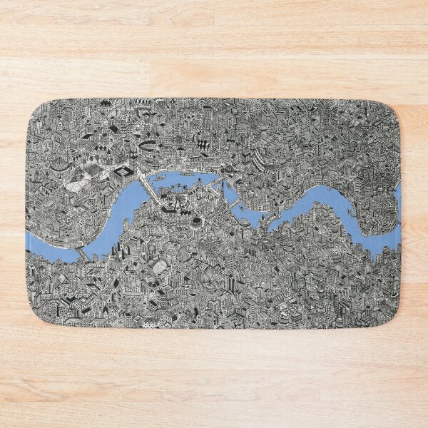 Item preview, London map print designed and sold by oliver polanski.