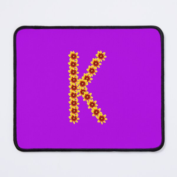 Item preview, Flower Letter K designed and sold by mlogic.