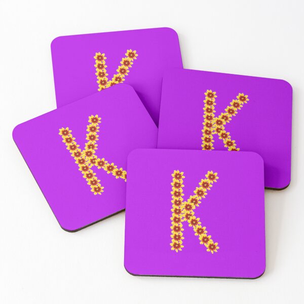 Item preview, Flower Letter K designed and sold by mlogic.
