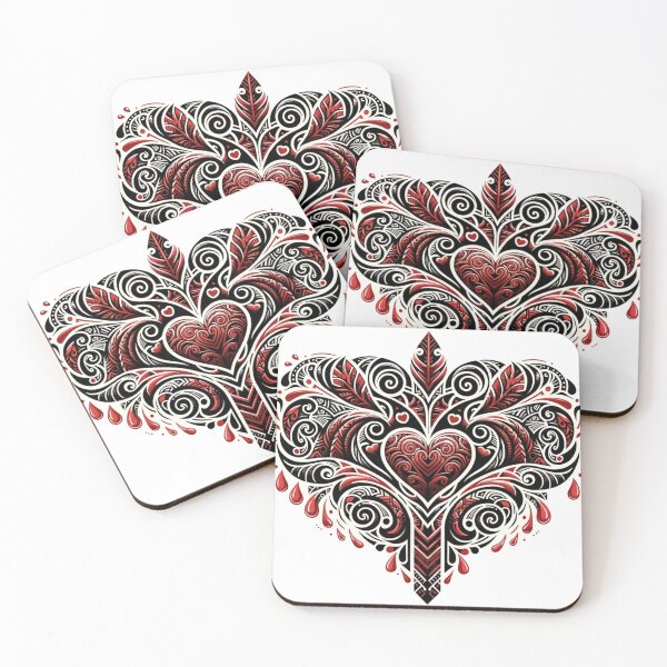 Item preview, Maori Heart of Passion designed and sold by OlaMarket.
