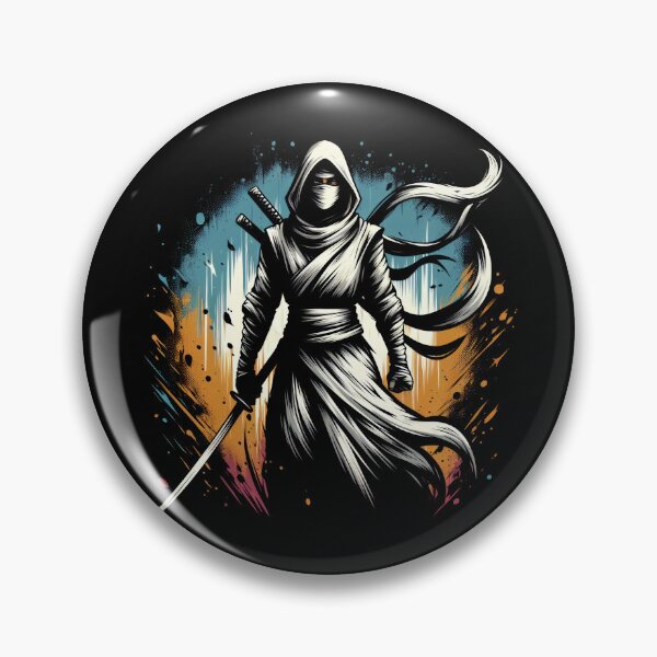 Item preview, White Shinobi Warrior  designed and sold by blindninja.
