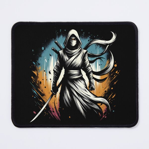 Item preview, White Shinobi Warrior designed and sold by blindninja.