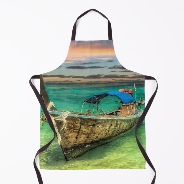 Item preview, Long-Tail Boat Sunset Thailand designed and sold by AJEvans.