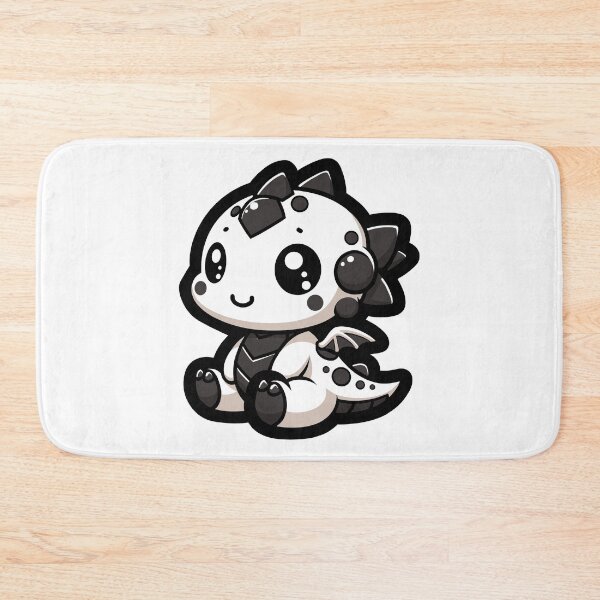 Item preview, Charming Monochrome Dragon Hatchling Illustration designed and sold by RyanBelandres.