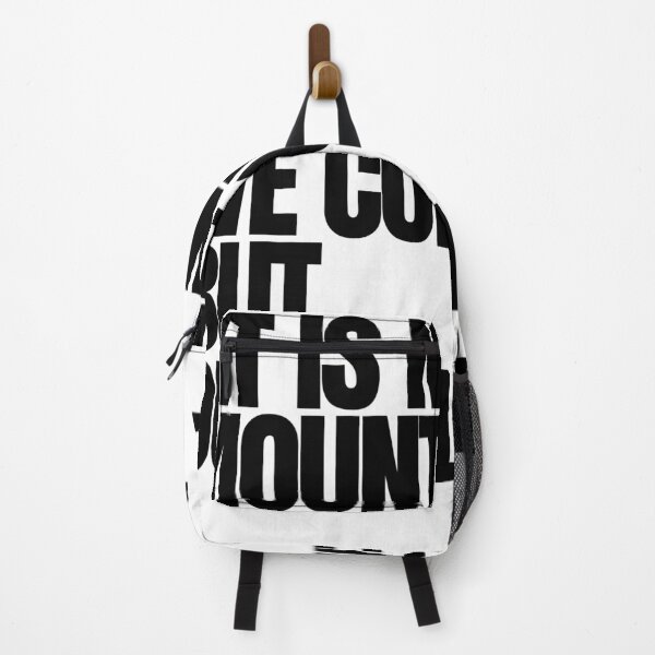 Item preview, "It is not the mountain we conquer, but ourselves." - Sir Edmund Hillary Motivational Quote designed and sold by Bananobanini.
