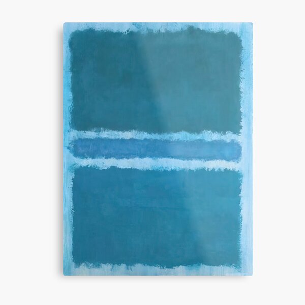 Artikel-Vorschau von Mark Rothko – Ohne Titel (Blau geteilt durch Blau) – 1966, designt und verkauft von 4syntart.