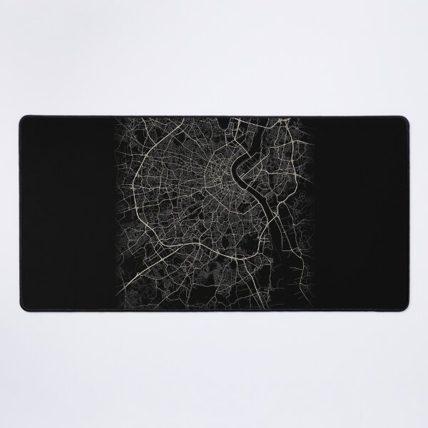 Item preview, Bordeaux Map Black and White designed and sold by Jerhus.