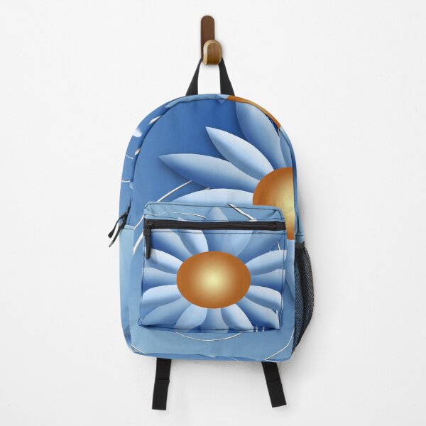 Item preview, Abstract blue lotus flower designed and sold by Britta Glodde.