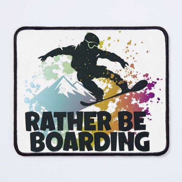 Item preview, Rather Be Snowboarding designed and sold by PlanetMarker.