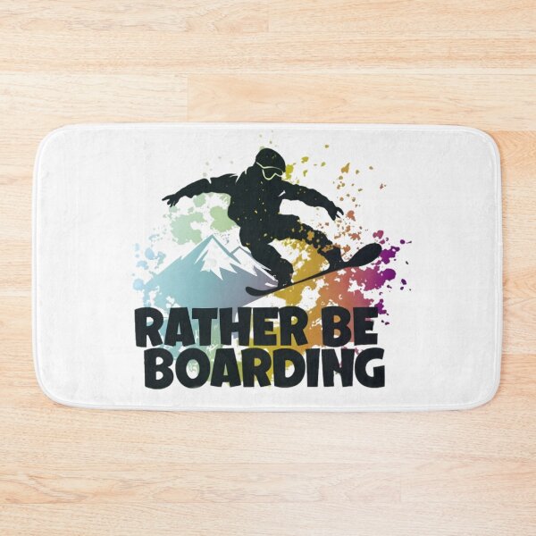 Item preview, Rather Be Snowboarding designed and sold by PlanetMarker.