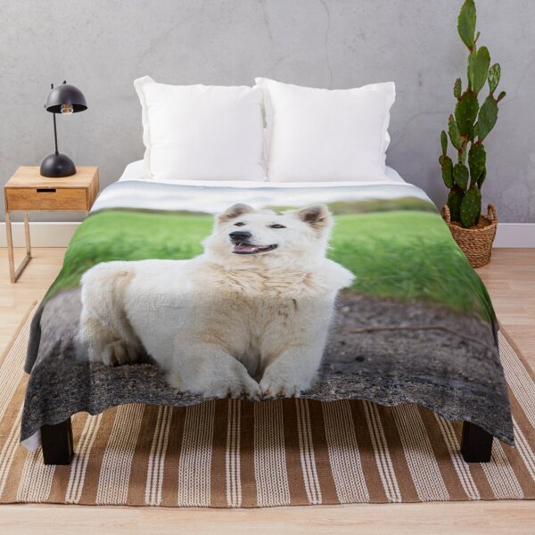 Item preview, White Swiss Shepherd Dog (Berger Blanc Suisse) designed and sold by WeightPulling.
