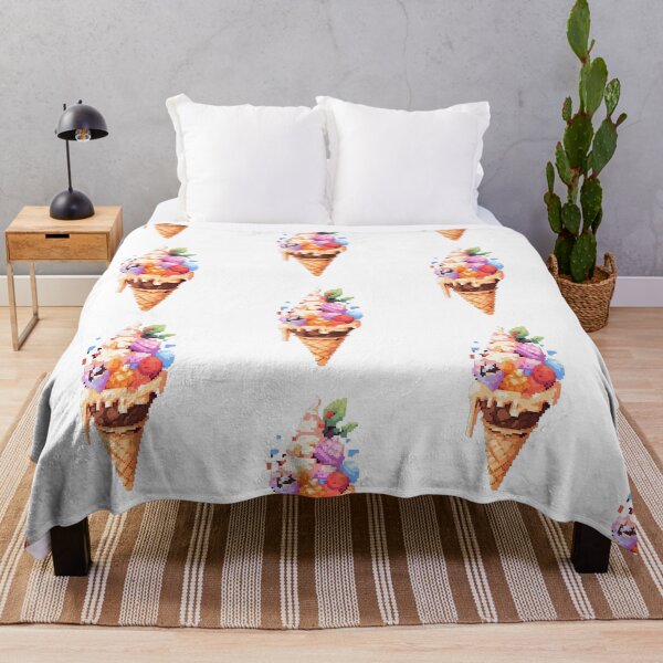 Item preview, Pixel art Ice Cream- Pixel art designed and sold by octoboobs.