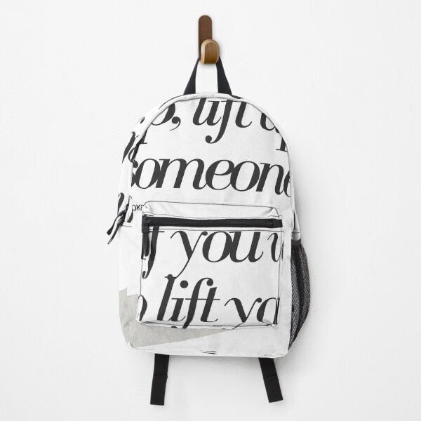 Item preview, "If you want to lift yourself up, lift up someone else." - Booker T. Washington Motivational Quote designed and sold by Bananobanini.
