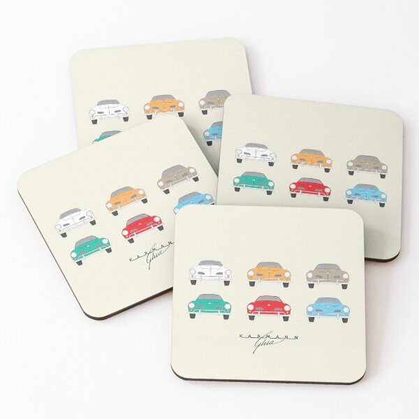 Item preview, Karmann Ghia German Classic car art collection designed and sold by Bram Donker.