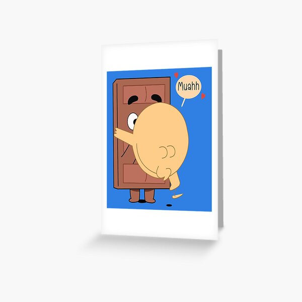 Vista previa del artículo con la obra «Panqueque Abrazos Y Besos Choco», diseñado y vendido por EnergyMArt.