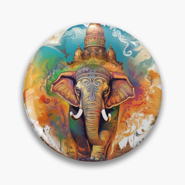 Artikelvorschau, Elefant - Thailand-Symbol entworfen und verkauft von Ryslissa.