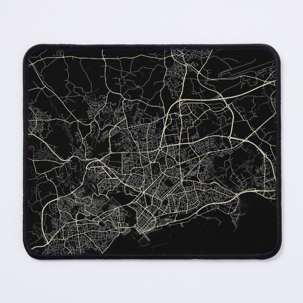 Item preview, Brest Map Black and White designed and sold by Jerhus.