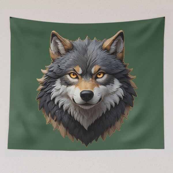 Item preview, Wolf ( animation portrait ) Logo Style designed and sold by Gilby-Designs.
