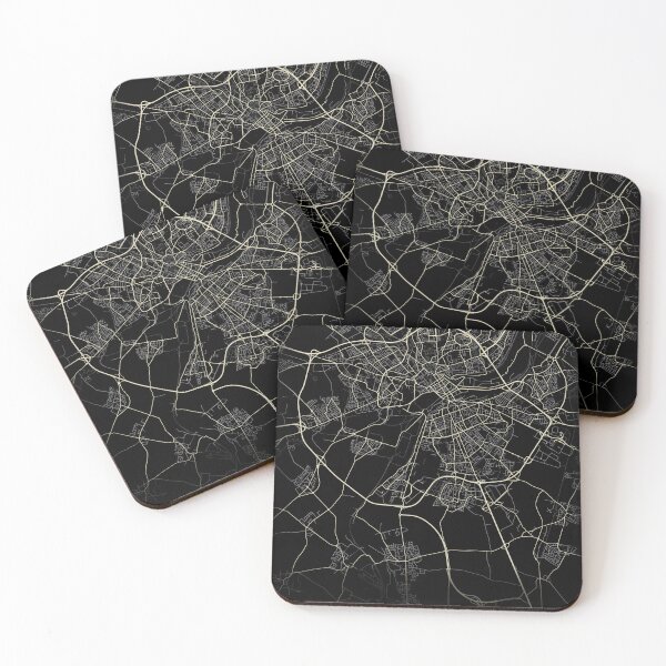 Item preview, Map of Caen Black and white designed and sold by Jerhus.
