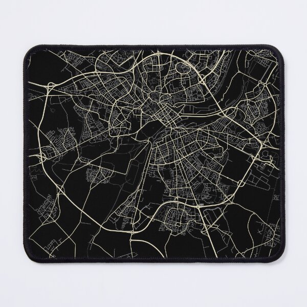 Item preview, Map of Caen Black and white designed and sold by Jerhus.