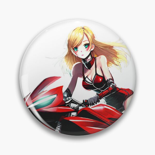 Item preview, Bikergirl on a Motorcycle designed and sold by BADESIGNZZ.