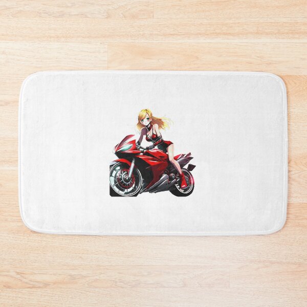 Item preview, Bikergirl on a Motorcycle designed and sold by BADESIGNZZ.