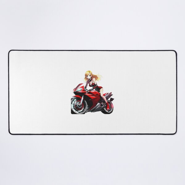 Item preview, Bikergirl on a Motorcycle designed and sold by BADESIGNZZ.