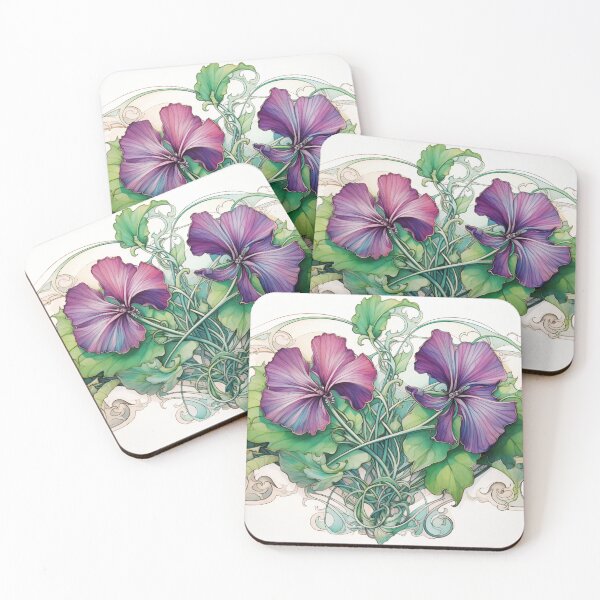 Item preview, Morning glories  designed and sold by PricklyPeanut.