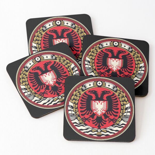 Item preview, Albania Coat of Arms designed and sold by rwstamp.