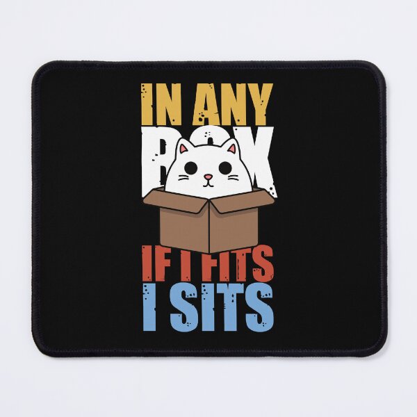 Item preview, Cat litter box and cat box sitting on cardboard box: Cat in box designed and sold by The  Knick Knack Nook.