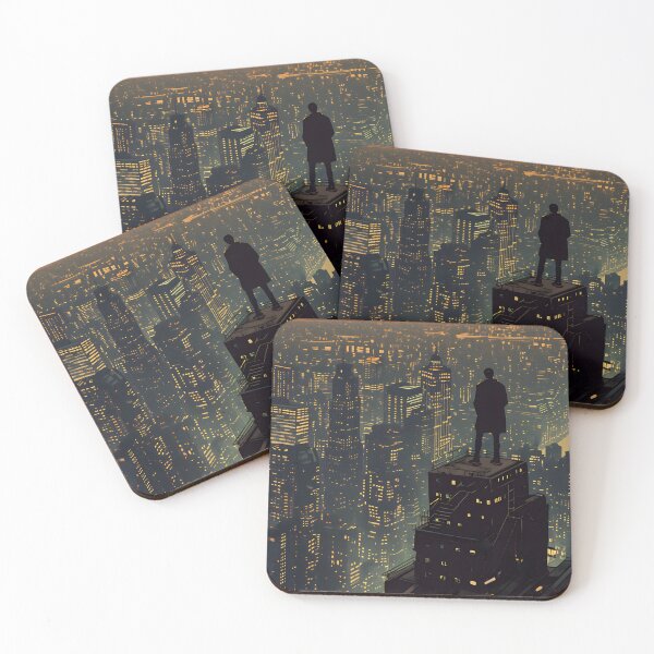 Item preview, Twilight's Solitude: Urban Journey designed and sold by AI-Only Creations.