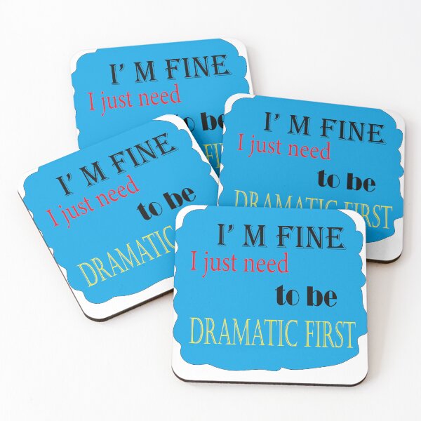 Item preview, i just need to be dramatic sticker designed and sold by Ayoubtl2006.