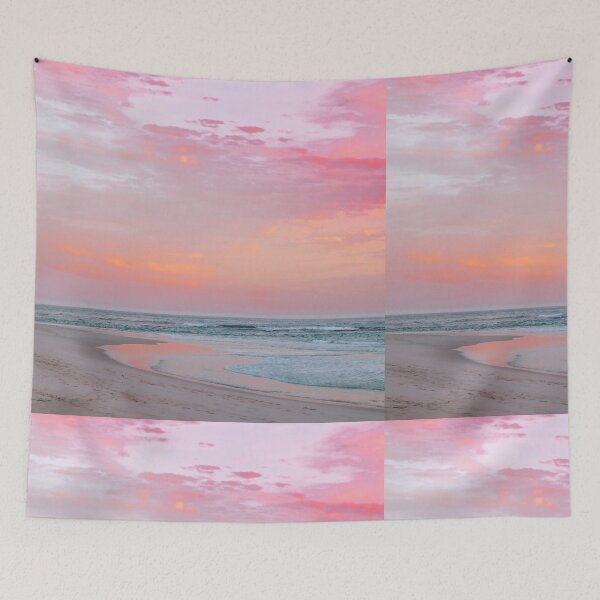 Item preview, Pink Cozy Beach Sunset designed and sold by DigitalArrange.