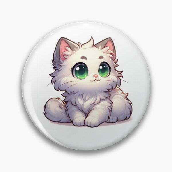 Item preview, Adorable Fluffy Kitten designed and sold by DotsAndDesigns.