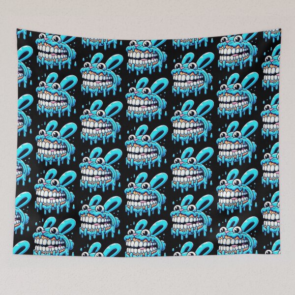 Item preview, Gooey Grin: Slimepunk Rabbit designed and sold by artwaves.