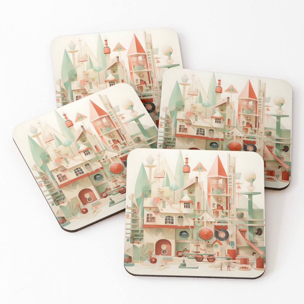 Item preview, Coasters (Set of 4) designed and sold by RxU3.