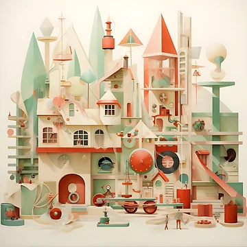 Artwork thumbnail, Santa's workshop by RxU3