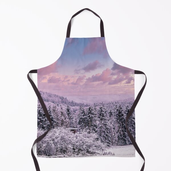 Item preview, Pink Snowy Winter Sunset designed and sold by DigitalArrange.