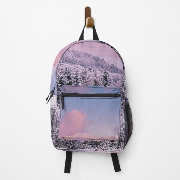 Item preview, Pink Snowy Winter Sunset designed and sold by DigitalArrange.