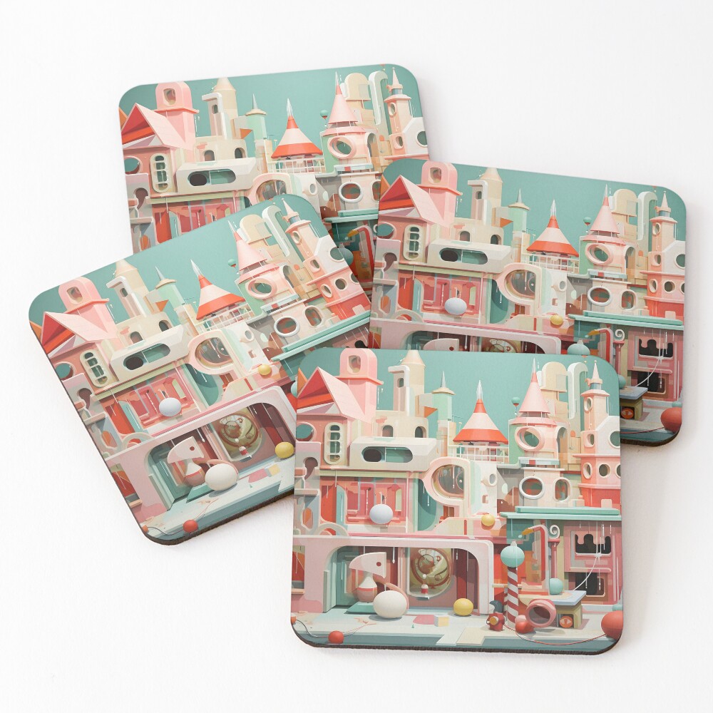 Item preview, Coasters (Set of 4) designed and sold by RxU3.
