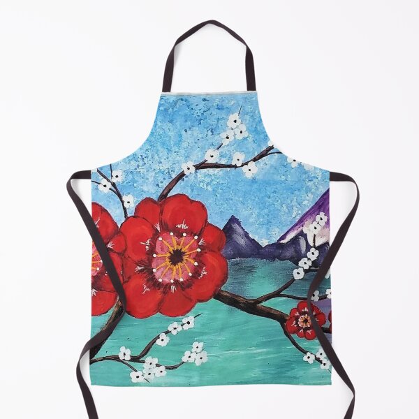 Item preview, plum blossoms and lake mountains designed and sold by janjacbu.