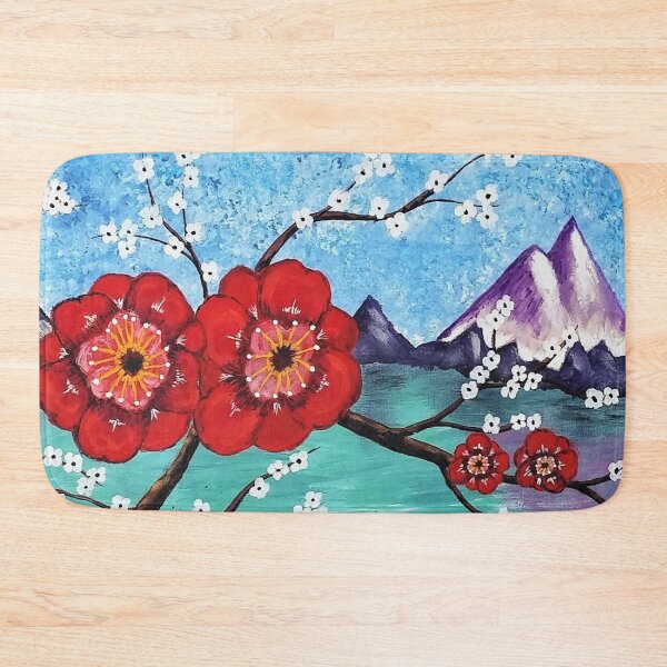 Item preview, plum blossoms and lake mountains designed and sold by janjacbu.