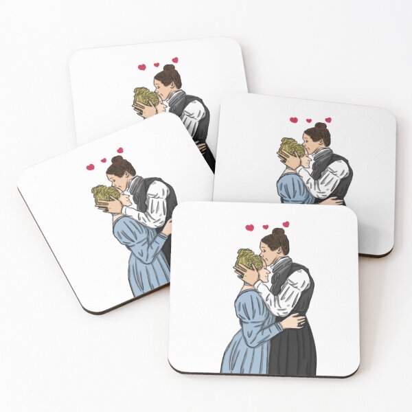Item preview, Gentleman Jack kiss on the forehead sticker designed and sold by alligatortearsq.