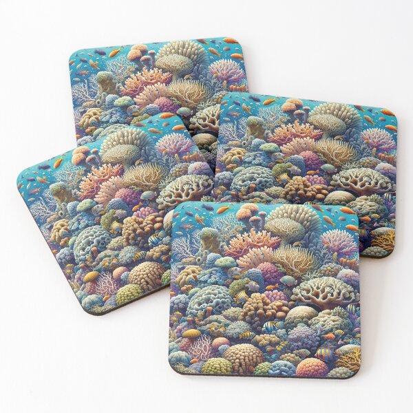 Item preview, "Aquatic Symphony: Reef Wonders" designed and sold by APARTAI EU.