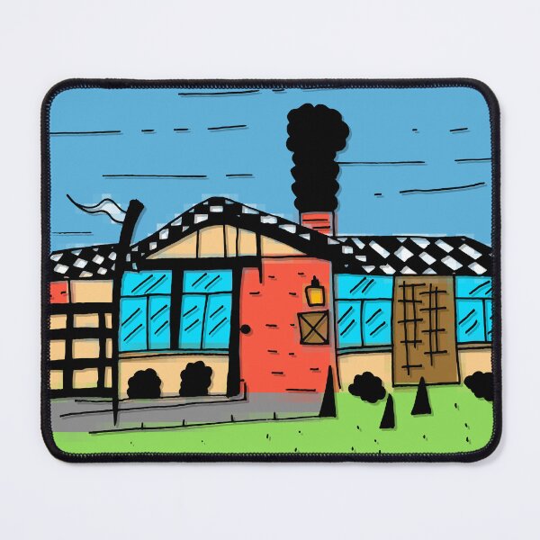 Item preview, Abstract House with a Checkerboard Roof designed and sold by Michael Stewart.