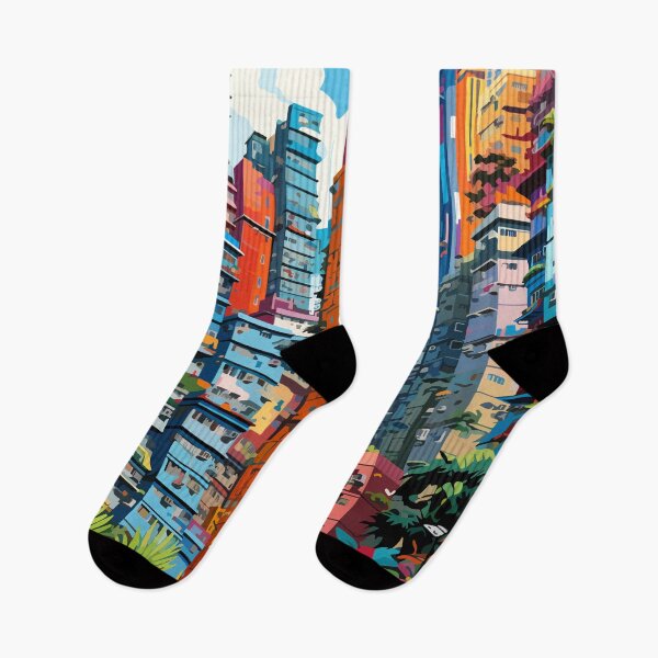 Item preview, Hong Kong China Apartments Travel Art Vintage designed and sold by KrisSidDesigns.