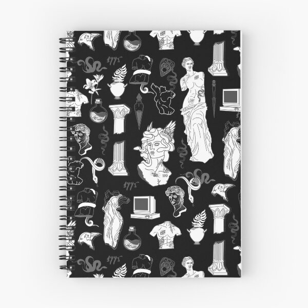 Item preview, medusa ancient greece aesthetic black  designed and sold by Gossip Rag.