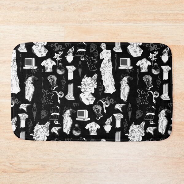 Item preview, medusa ancient greece aesthetic black  designed and sold by Gossip Rag.