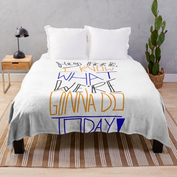 Item preview, I Know What We’re Gonna Do Today! designed and sold by AddyCats.